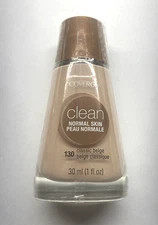 COVERGIRL Clean Normal Skin Liquid Foundation 130 Classic Beige Sealed