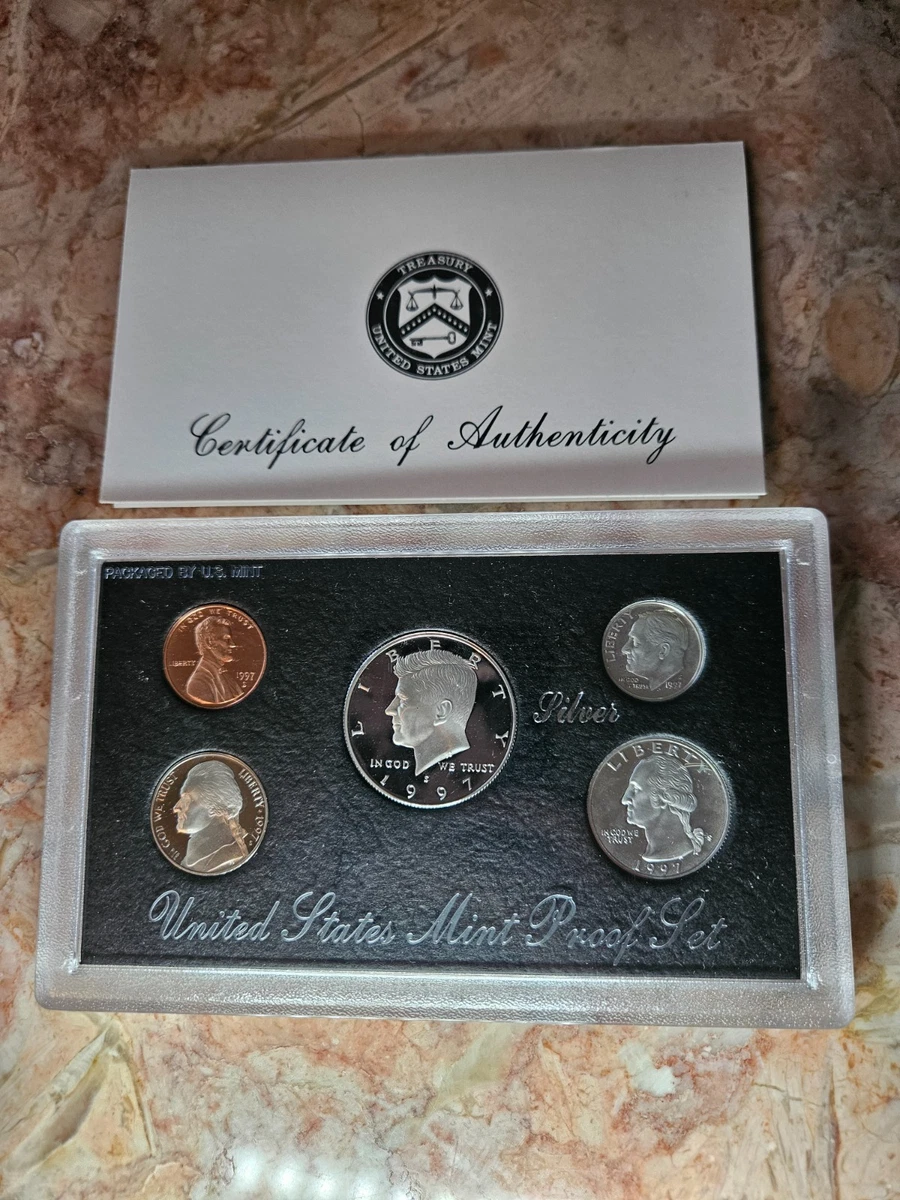 1997 U.S. Mint Certified US Coin Proof Sets for sale | eBay
