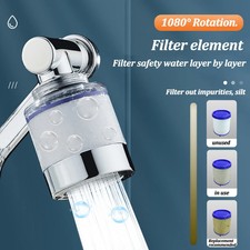 New 1080  Universal Rotation Faucet Sprayer Head for Washbasin Faucet Extender S