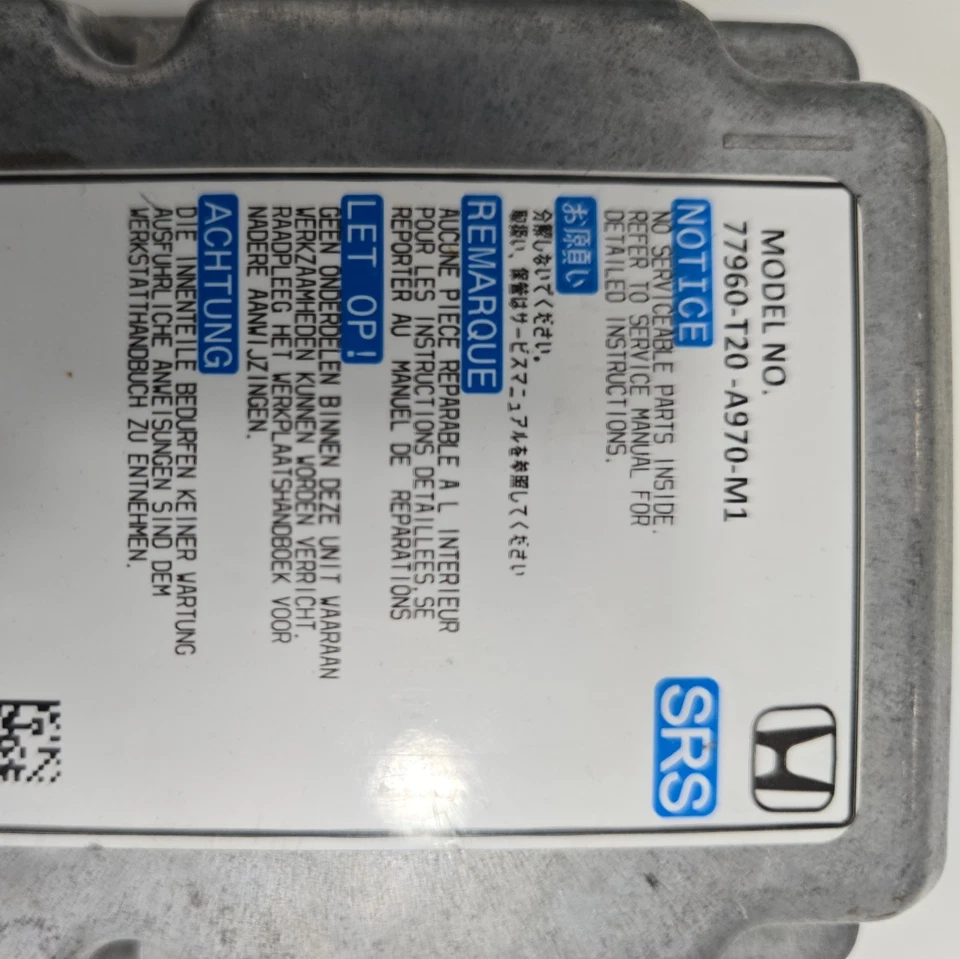77960-T60-A920-M1 SRS Module Unit for 2023-2024 Honda Civic - Image 4 of 4