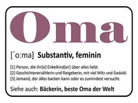 Holzschild 30X40 Cm Oma BäCkerin Beste Oma Welt Deko Geschenk Holz Schild