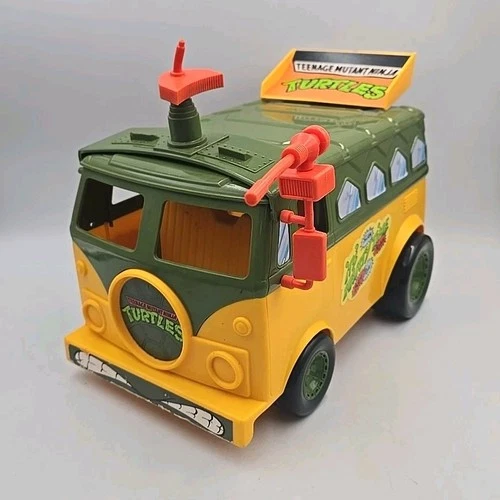 Vintage 1989 Mirage TMNT Teenage Mutant Ninja Turtles Party Van Incomplete READ