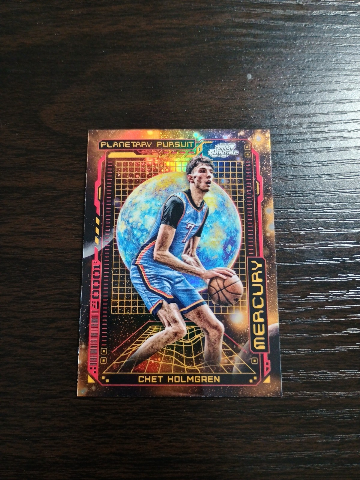 2023-24 Topps Cosmic Chrome Planetary Pursuit Chet Holmgren #PPM-8 Mercury 🔥