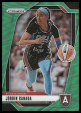 Jordin Canada 2024 Panini Prizm WNBA #91 Green Prizms Atlanta Dream