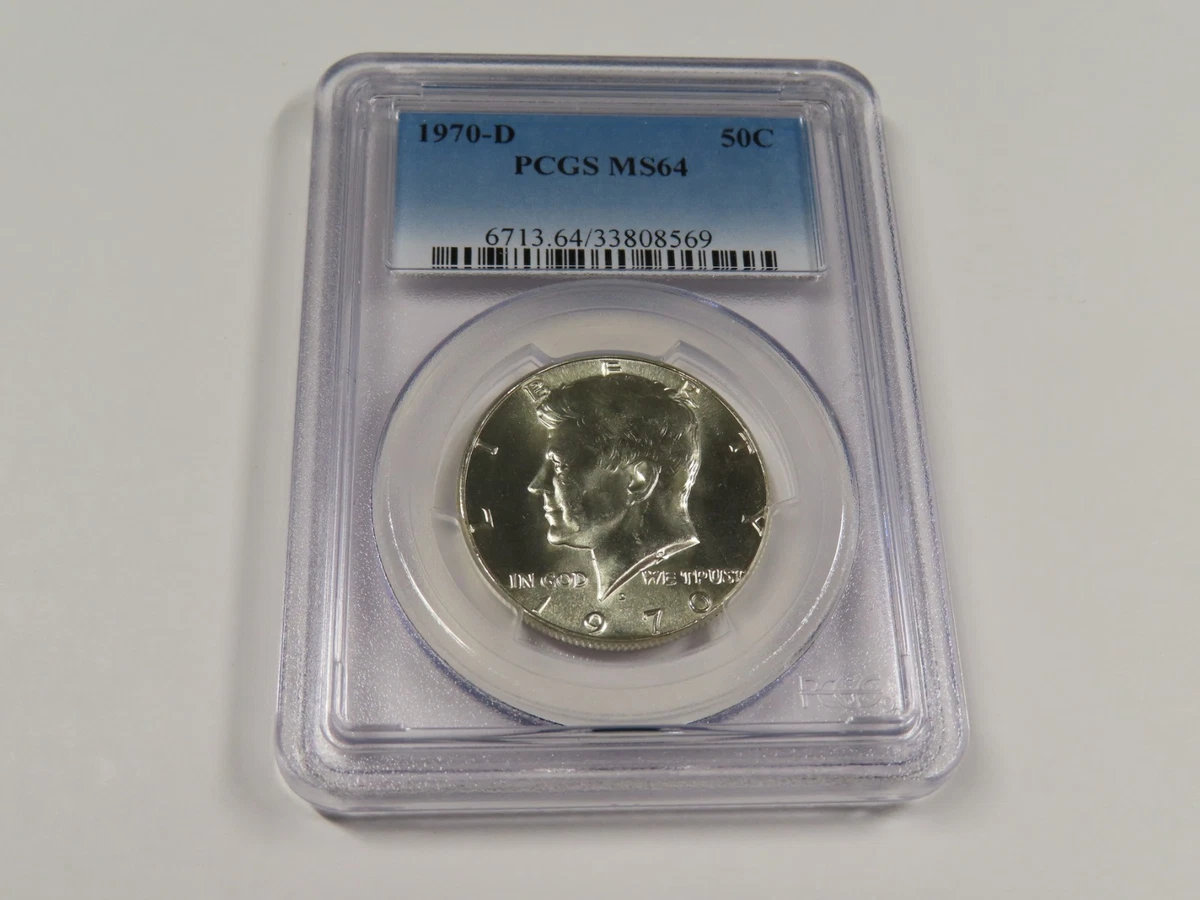MS 64 Graded Kennedy US Half Dollars (1964-Now) for sale | eBay