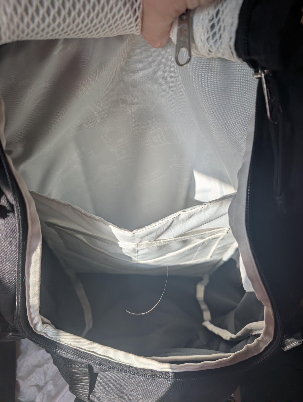 Jansport Hatchet Backpack Solid Black Canvas Padd… - image 5