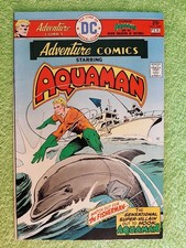 ADVENTURE COMICS #443 VF Duty Free aquaman RD8602