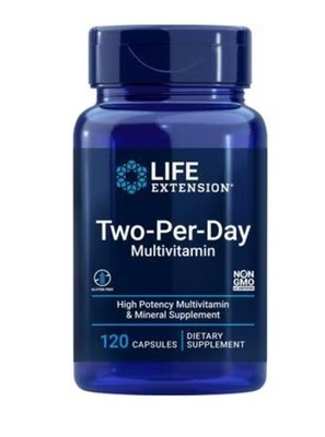 Life Extension Two Per Day 120 Capsules Nahrungsergänzungsmittel