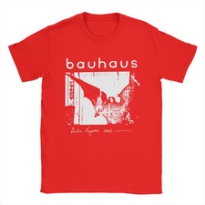 Bauhaus Bat Wings Bela Lugosis Dead T Shirt Men Cotton 
