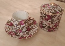 servizio completo da caffè in porcellana vintage