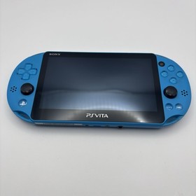 SONY PS Vita PCH-2000 Console Blue Fast Shipping No joystick drift