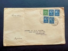 Bucaramanga, Colombie via Barranquilla à Manchester, Angleterre 1930 tc1145