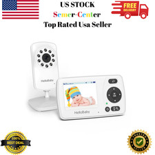 Video Baby Monitor with Digital Camera and Audio, No WiFi No App Safety Baby