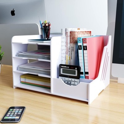 Dokumentenablage A4 Büro Organizer PVC Briefablage Dokumentenhalter