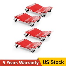 Car Dolly Wheel Tire Dolly 4pcs Heavy Duty Skate Auto Repair Moving Dolly 6000lb Car Dolly Wheel Tire Dolly 4pcs Heavy Duty Skate Auto Repair Moving Dolly 6000lb