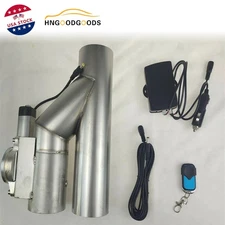 2.5'' inch Electric Exhaust Valve Single-flap Control Motor with Remote Control