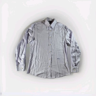 Just Cavalli Light Purple Long Sleeve Dress Shirt Size 52
