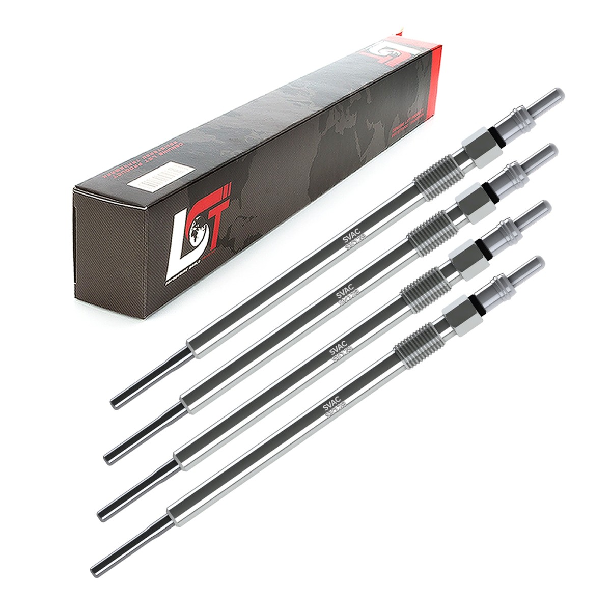 4x GLOW PLUG ROD GLOW PLUG for MERCEDES-BENZ C-CLASS W204 E-CLASS W211 S211