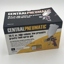 20 Oz. Hvlp Gravity Feed Paint Spray Gun Air Tool 20-50 Psi 20 Oz. Hvlp Gravity Feed Paint Spray Gun Air Tool 20-50 Psi