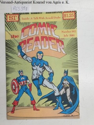 The Comic Reader Number 192, July 1981 ; Inside: A Talk with Arnold Drake Drake,