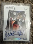 Picabo Street PEEK-A-BOO BFA-161 Auto Steel Foil Bo Jackson Battle Arena Debut