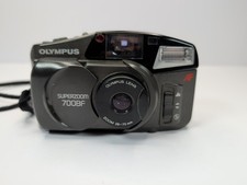 Olympus SuperZoom 700BF 35mm Film Point Shoot Zoom 38-70mm Camera Tested Works