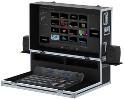 ProX XSM-AVATEM2ME2X2UW Video Controller Flight case for Blackmagic ATEM 2 M/E