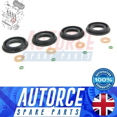 AUTORCE Fuel Injector Seal Washer O Ring Set For Seat Ibiza Leon Skoda Superb 03L103070A