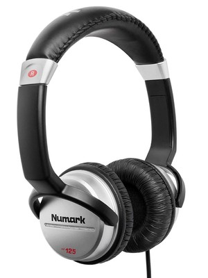 HF125 | Ultra-Portable Professional DJ Headphones With 6ft Cable, 40mm Driver...
