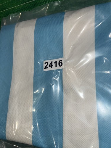 Argentina National Soccer Team 2015 Adidas Home Jersey Sz Small Preowned - Picture 12 of 12