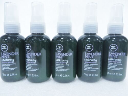 PAUL MITCHELL TEA TREE LAVENDER MINT CONDITION LEAVE IN SPRAY 2.5 OZ (Lot of 5) - Picture 1 of 2