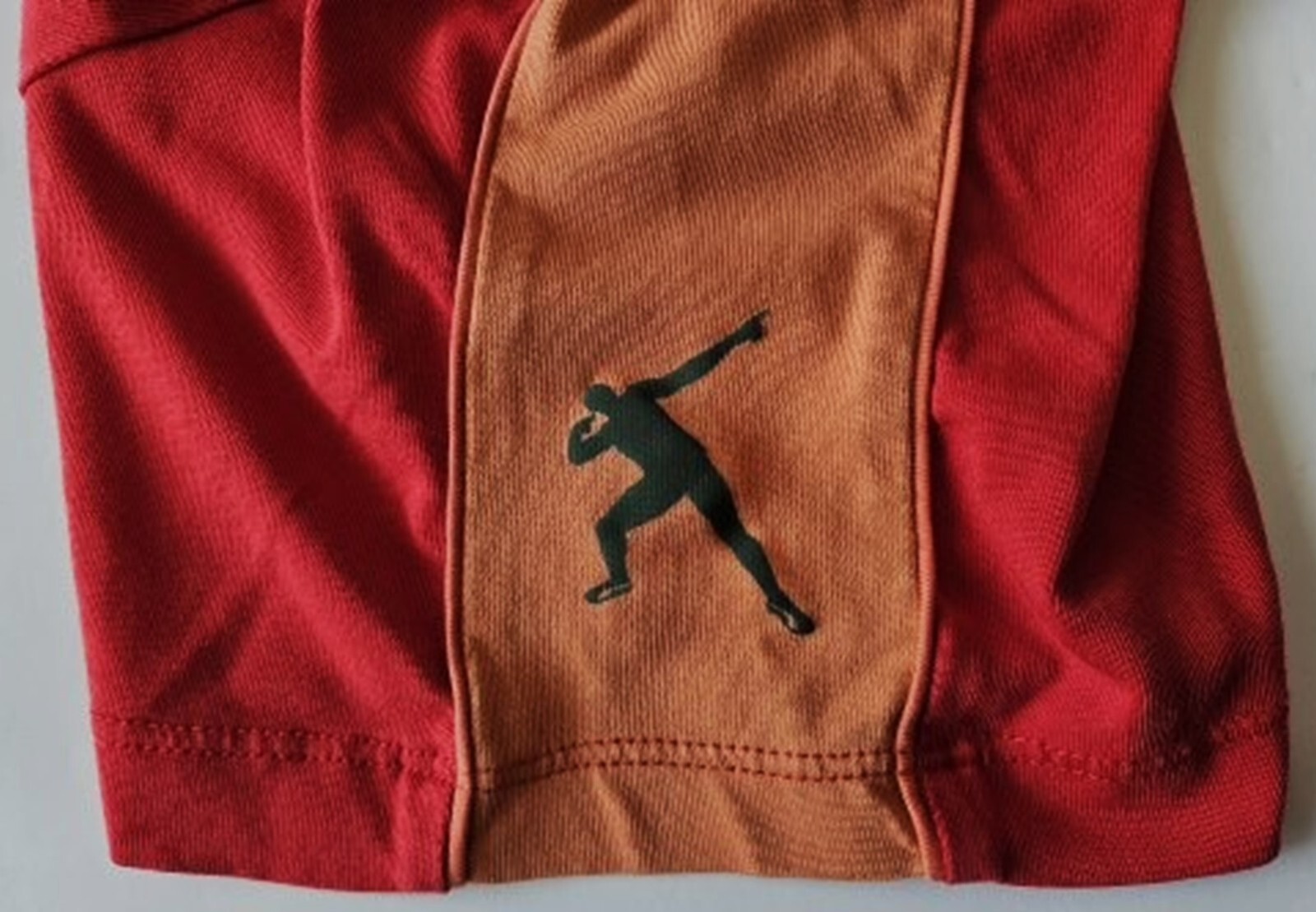 Usain Bolt Who Faster T-Shirt, Red/Orange, Size XL thumbnail 6