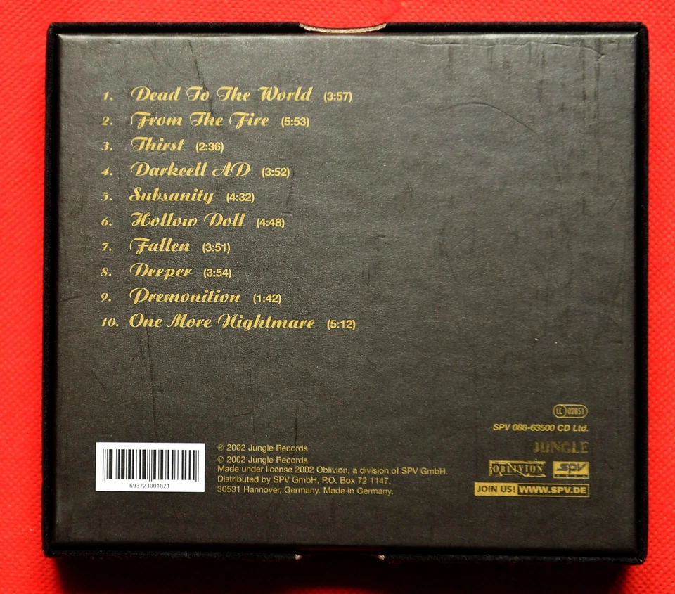 Fields Of The Nephilim – Fallen - BOX SET - LIMITED EDITION - 2x CD - Goth Rock - Bild 4 von 4