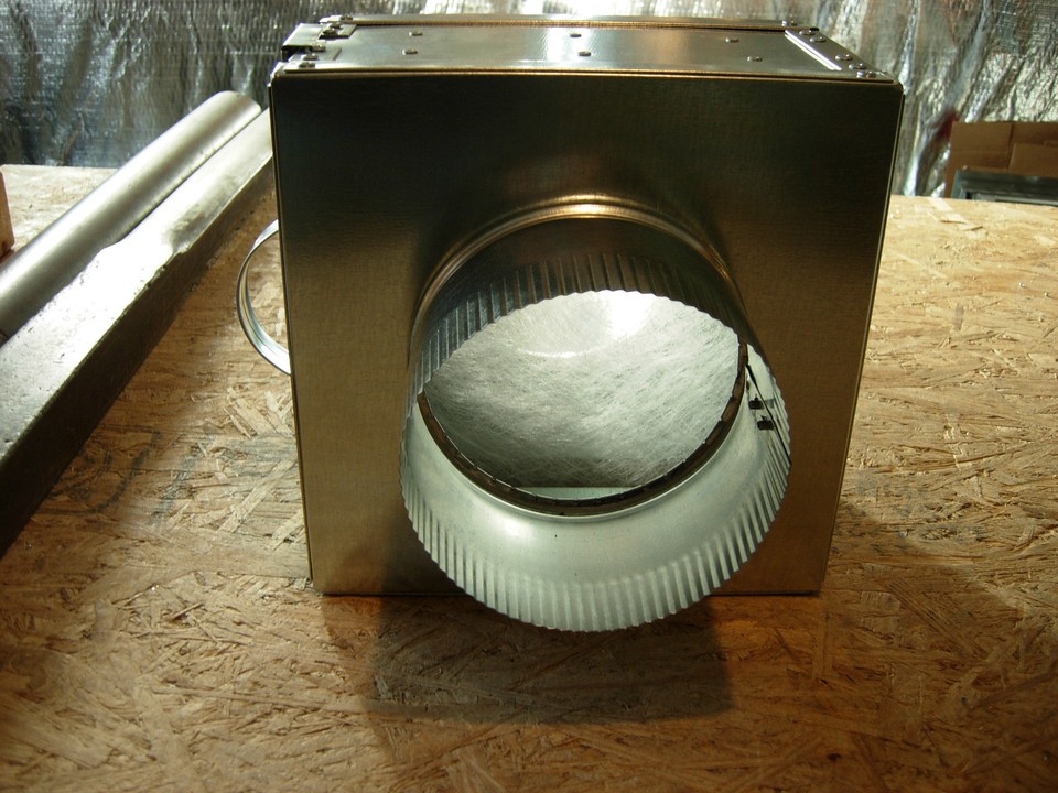 Fresh Air Intake Filter box HVAC system Duct Air Filter collars 4" eBay