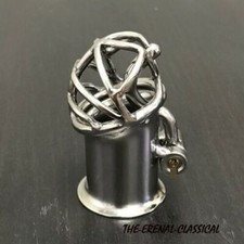 Stainless Steel Male Chastity Device Puncture Cage Men Metal Piercing Hook