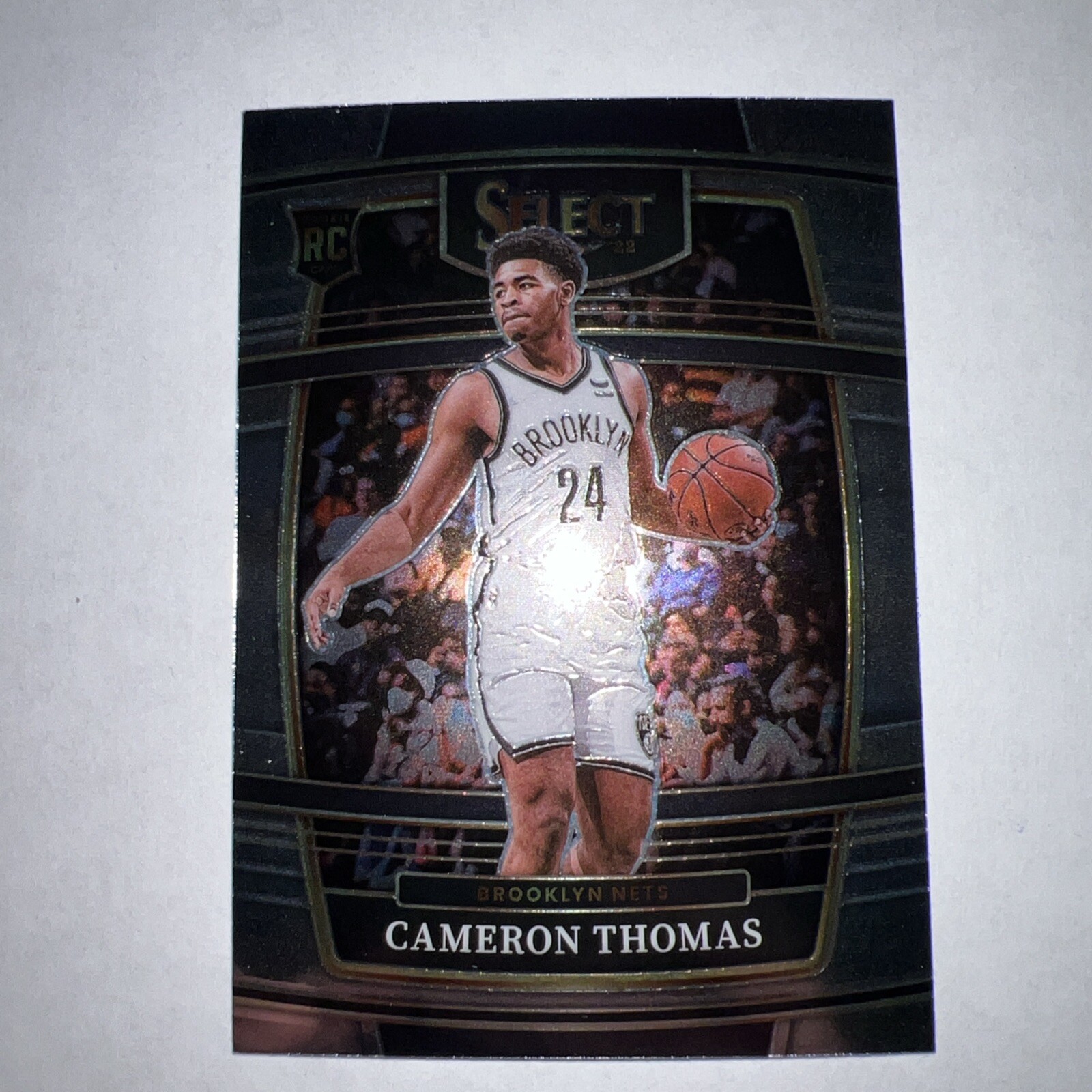 2021-22 Panini Select NBA #21 Cameron Thomas Concourse Base Rookie RC Nets