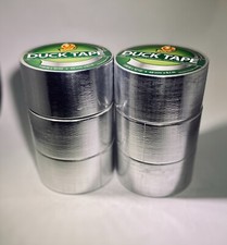 Duck  280621 Chrome pattern printed duct tape 1.88" x 10 yds -Case 6 rolls