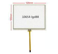 for 5.6" 4wire Industry Resistive Touch Screen Panel Digitizer Glass 126 100mm