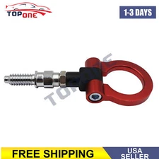 Fit BMW 3 Series Front Rear Bumper Screw-on Sports Track Racing Style Tow Hook.