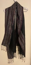 stunning women's paisley Pashmina shawl / wrap / scarf- bohemian...COLOR!