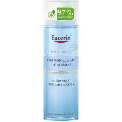 Eucerin DermatoClean [Hyaluron] Klärendes Gesichtswasser, 200 ml ,PZN 16143115