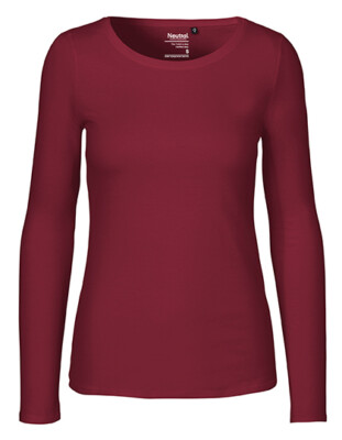 Neutral Ladies' Long Sleeve T-Shirt, Damen Langarmshirt, Bio-Baumwolle 81050