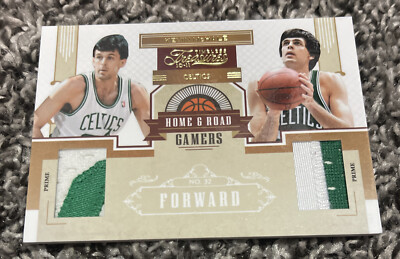 2010-11 Timeless Treasures Home & Road Gamers /PRIME PATCHES Kevin McHale 9/10