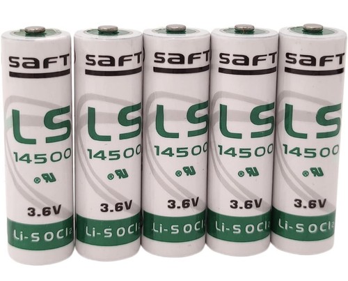 Saft LS14500 With Connector 3.6Volt Size AA Li-SOCl2 Battery At ₹ 730 - Foto 2