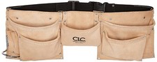 CLC Custom Leathercraft I370X3 Heavy Duty Suede Work Apron, 8-Pocket