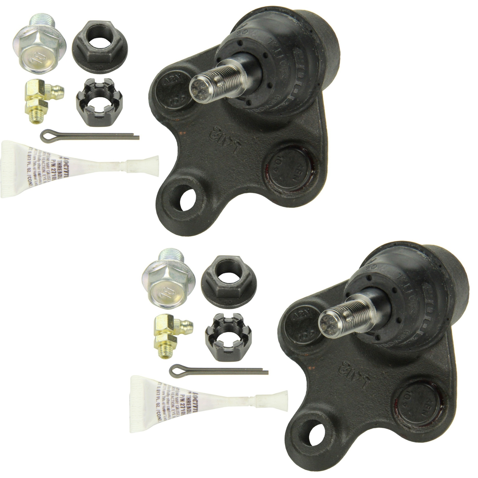 Pair Set Of 2 Front Lower Moog Suspension Ball Joints For Acura ILX