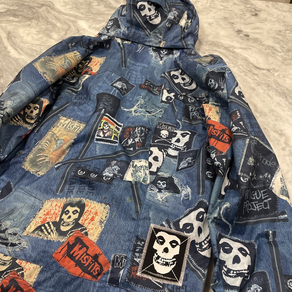 grenade☆jacket☆M Grenade Fatigue Project x Misfits Winter Ski Snowboarding