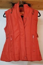 Sporto Quilted Vest In Clay (red) Women Xs  -fall/spring -new