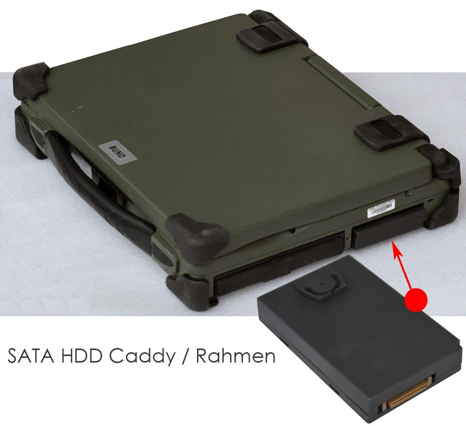 RODA ROCKY III+ NOTEBOOK 4GB 120 GB SSD DVD-RW RS-232 LPT PCMCIA WINDOWS 7 RO6 - Bild 2 von 4