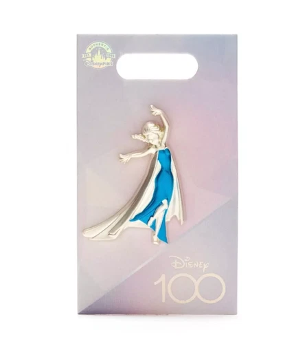 Disney Platinum 100 Years of Wonder 100th Anniversary Frozen Elsa D100 Pin